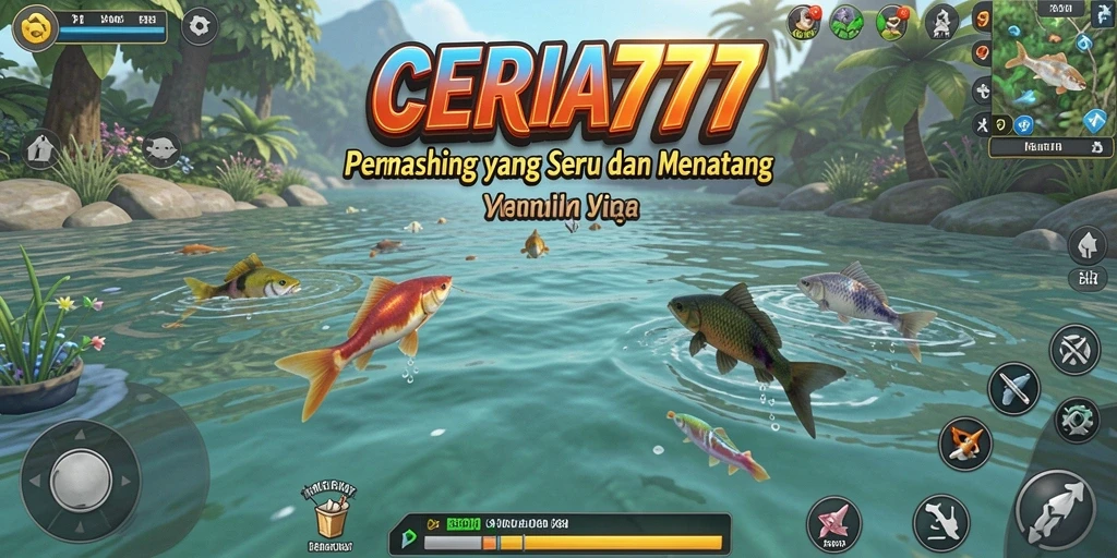 Screenshot CERIA777 menampilkan suasana memancing yang mendebarkan dan nyata.