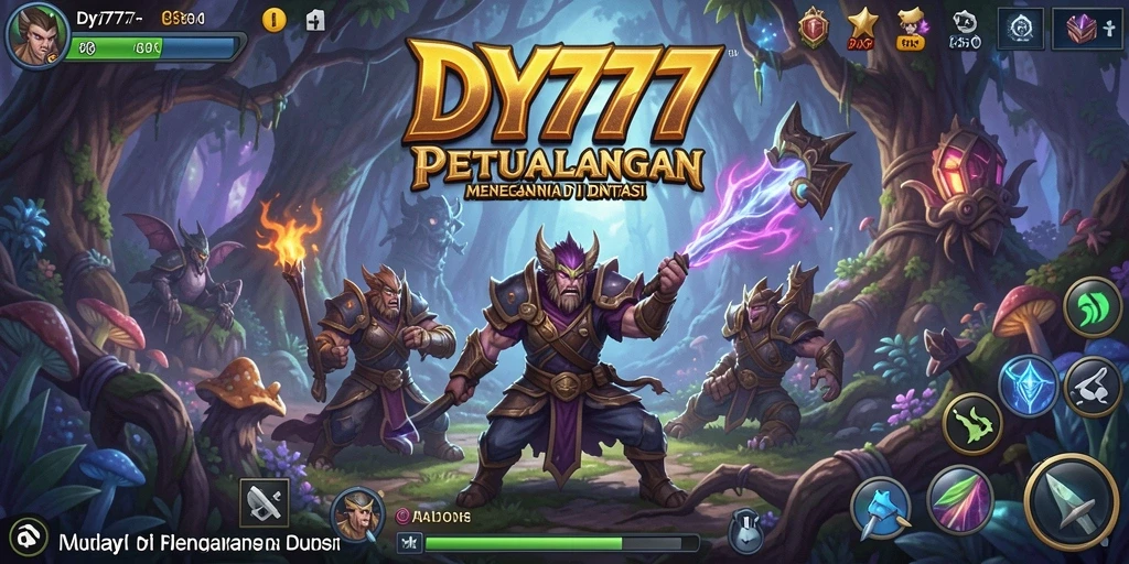 Tampilan permainan DY777 yang menegangkan dan memukau.