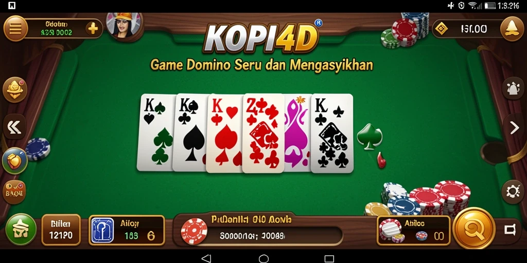 Tampilan gameplay KOPI4D yang menarik dan interaktif.