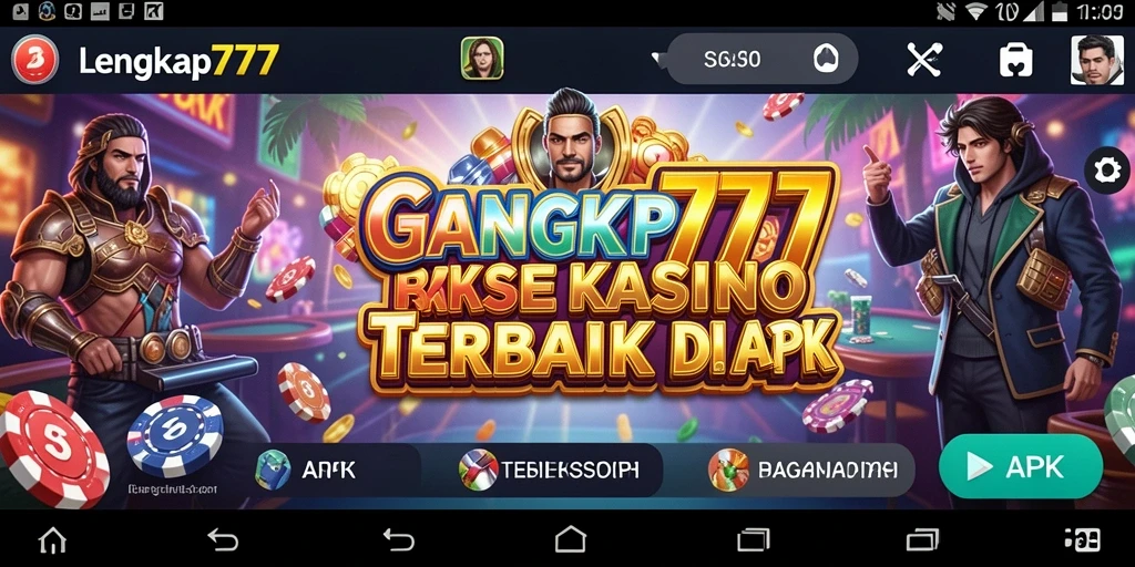 Screenshot utama LENGKAP777 menampilkan gameplay Kasino yang seru dan mengasyikkan.
