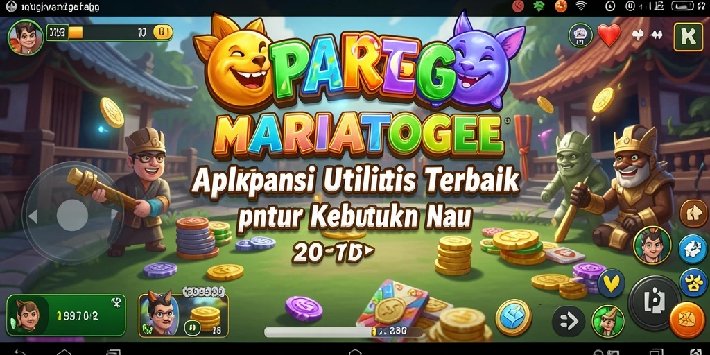 Tampilan antarmuka MARIATOGEL yang sederhana dan fungsional.