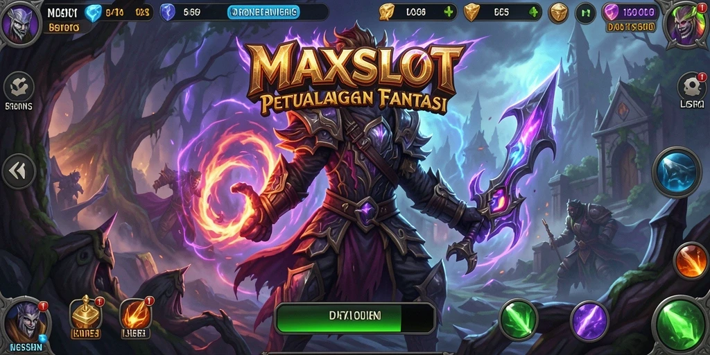 Gameplay seru dalam MAXSLOT dengan pertarungan yang mendebarkan.