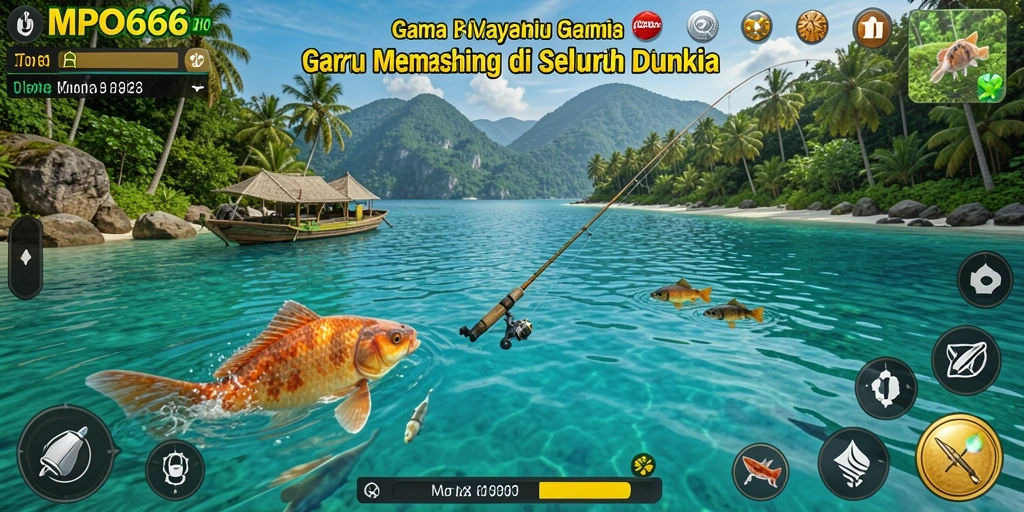 Tangkapan ikan besar dalam gameplay MPO666 yang seru.