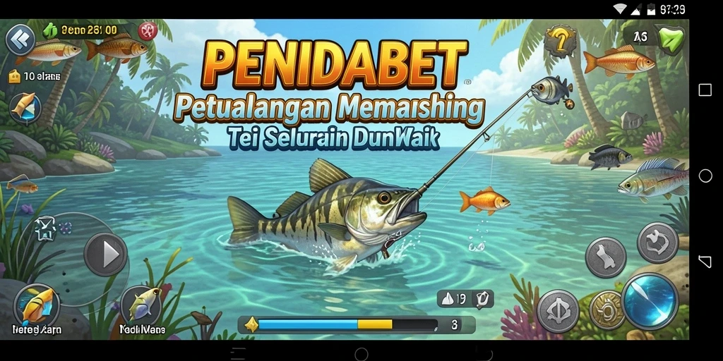 Tangkapan ikan yang spektakuler dalam PENIDABET.