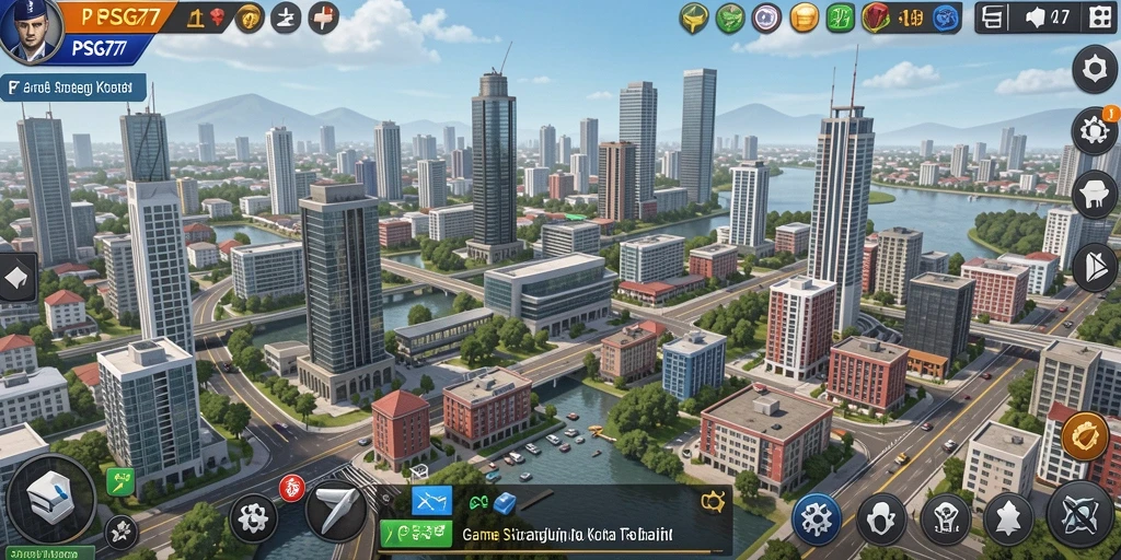 Tampilan gameplay <strong>PSG77</strong> yang menarik dan penuh strategi.