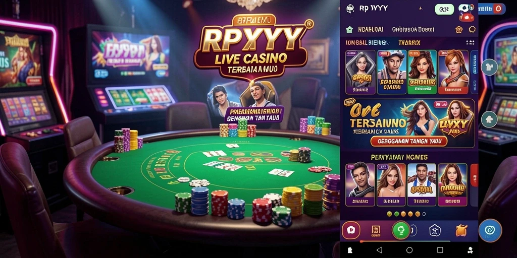 Tangkapan layar dari gameplay seru RPYYY Live Casino.